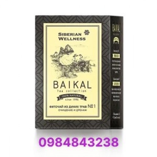 Trà thảo mộc Baikal tea collection. Herbal tea №1 Trà Nuur Giúp thanh nhiệt, nhuận tràng